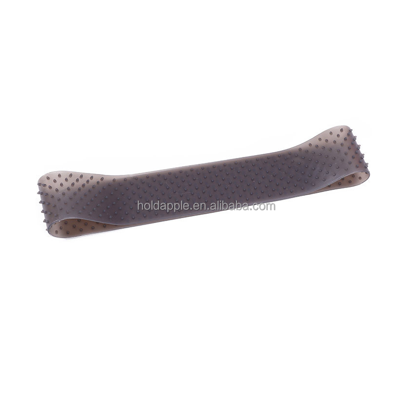 4x Silikon-Perückenband – Rutschfester Haltegürtel, Elastisch, Nahtlos, Für Männer & Frauen (4 Farben, 22x4 Cm)