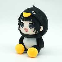 Peluche pingouin Goo Goo Gagaa Endlands, accessoire de jeu, poupée câline, cadeau mignon, jouets en polyester et coton PP pour enfants