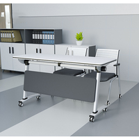Meubles d'étude modernes en MDF, table de travail scolaire, bureau et chaise pour étudiants adultes, et mobilier de bureau professionnel