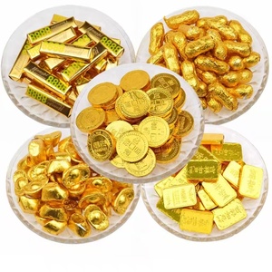 Fabricant d'équipement d'origine <span class=keywords><strong>Vente</strong></span> en gros directe de snacks chinois Pal min Pièces d'<span class=keywords><strong>or</strong></span> et bonbons boule de chocolat <span class=keywords><strong>Lingot</strong></span> d'<span class=keywords><strong>or</strong></span> en vrac - Product Image 2