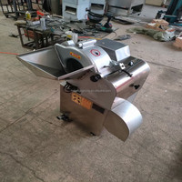 Automatische Wortel Groente Fruit Snijden Dicer Machine Gember Aardappel Slicer Cutter Machine