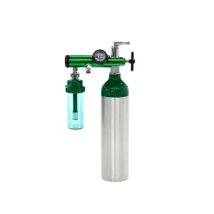 Hospital Use High Quality Medical Oxygen Cylinder Aluminum Oxygen Cylinder Dot 1L-20L Tank Gas Cylinder