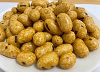 Vente en gros de collations aux noix et aux amandes Cacahuètes cuites au four enrobées de sauce soja Saveur OEM Options bon marché disponibles Goût salé