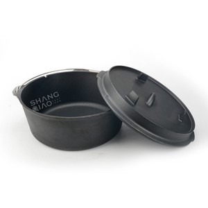 <span class=keywords><strong>Cocotte</strong></span> en <span class=keywords><strong>fonte</strong></span> de 12 L pour le camping, cocottes hollandaises pour la cuisine en plein air - Product Image 2