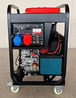 Nouveaux générateurs d'onduleur diesel portables de haute qualité 220V 380V 7KW 8KVA