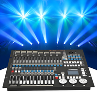DJ Disco Console de lumière principale mobile éclairage de scène 1024 DMX512 JC-1024 gradateurs de contrôleur DMX