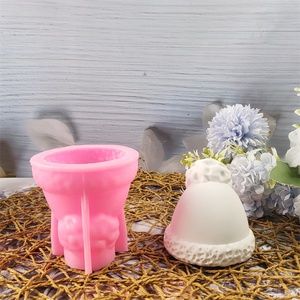 Handmade Resin Casting Molds for DIY Decorative Ornaments Ins Style Silicone Christmas hat Molds W0432 - Product Image 1