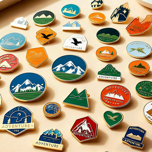 Pins en émail personnalisés sur <span class=keywords><strong>le</strong></span> thème des animaux mignons : Chiot, <span class=keywords><strong>Aigle</strong></span> chauve, <span class=keywords><strong>Dauphin</strong></span>, Koala, Pingouin, Kangourou – Idéaux pour cadeaux, branding et collections - Product Image 2