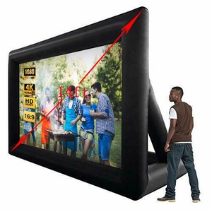 Disponibile Schermo Cinematografico Gonfiabile da Esterno 16:9 14 / 15 / 16 / 17 / 18 / 20 Piedi - Product Image 2