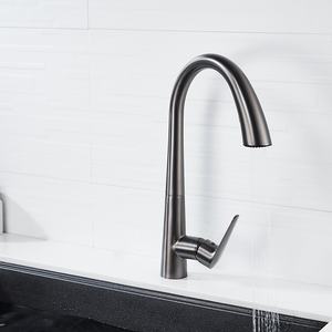 <span class=keywords><strong>Robinet</strong></span> de <span class=keywords><strong>cuisine</strong></span> moderne et simple pour la maison, avec cartouche céramique, eau chaude et froide, <span class=keywords><strong>douchette</strong></span> extractible multidirectionnelle anti-éclaboussures pour évier - Product Image 1