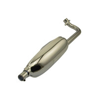 Sportsmoto EN STOCK Tuyau d'échappement silencieux pour moto Chaly CF50 CF70 CF 50 70 ST50 ST70 DAX