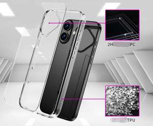 <span class=keywords><strong>Funda</strong></span> Protectora Transparente de Acrílico Anti-Amarillamiento para <span class=keywords><strong>Apple</strong></span> <span class=keywords><strong>iPhone</strong></span> 6 a 17 Pro Max 17 Air - Product Image 5