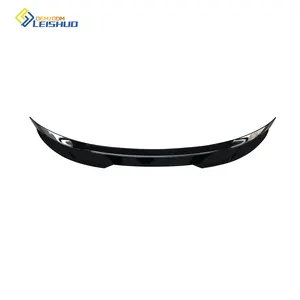 Leishuo 2024 nouveauté ABS noir brillant fibre de carbone Type R aileron arrière pour Honda 11th Civic FE-C 2022 +