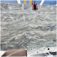 Dalles de quartzite Fusion Or Jaune Brésilien pour comptoirs de cuisine, revêtements muraux et salles de bain, rétroéclairées par LED, anti-corrosion, polies