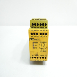 Relais de sécurité PLC X4 24VDC 3NO 1NC 774730 pour automatisation industrielle d'entrepôt, contrôleur PLC 24VDC - Product Image 1