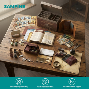 Ensemble <span class=keywords><strong>de</strong></span> jeu <span class=keywords><strong>de</strong></span> société <span class=keywords><strong>de</strong></span> survie portable, pliable, avec pochette <span class=keywords><strong>de</strong></span> rangement à cordon, thème <span class=keywords><strong>voyage</strong></span> et plein air, écologique, pour les éditeurs <span class=keywords><strong>de</strong></span> jeux <span class=keywords><strong>de</strong></span> cartes - Product Image 1