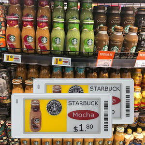 Étiquettes de prix électroniques pour vineries, étiquettes de rayon électroniques E-Ink ESL, étiquettes de prix numériques, affichage E-Ink commercial pour les chaînes de magasins - Product Image 5