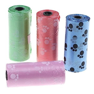 Rouleau de sacs poubelles en plastique avec cordon de serrage en gros, sacs poubelles colorés, sacs poubelles en gros, sacs poubelles en plastique - Product Image 4
