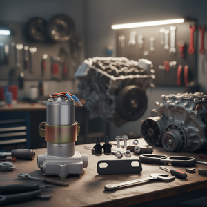 Pompe à carburant électrique haute performance 140 Gph, ports universels 3/8 pouces NPT pour l'injection de carburant, entretien automobile - Product Image 2