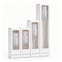 Mini flacons vaporisateurs de parfum en verre rechargeables de 2 ml, 3 ml, 5 ml, 10 ml avec impression sérigraphique pour cosmétiques et soins de la peau