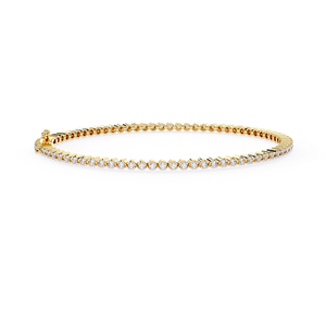 Pulsera Minimalista de Oro para Mujer, Estilo Elegante, Acabado Brillante, Joyería para Uso Diario, Opción de Regalo - Product Image 2