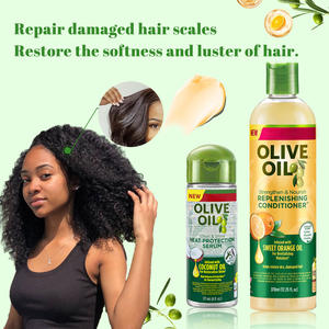 Shampoo à l'huile d'olive de marque célèbre avec de l'aloe vera pour hydrater, renforcer et restaurer - Product Image 3