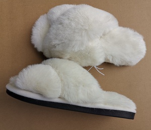 Pantofole/cinturini incrociati in peluche Super morbidi di alta qualità Hotsale da donna <span class=keywords><strong>con</strong></span> cuscino in Memory Foam - Product Image 6
