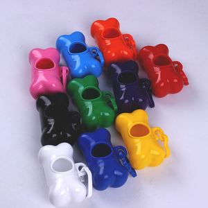 Boîte à déchets en forme d'os, distributeur de sacs à excréments pour chien - Product Image 1