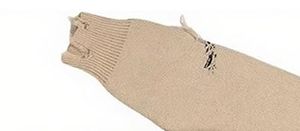 نانتنغ شعار مخصص قطن فضفاض عصري ممزق ملابس الشارع محبوك توب طاقم الرقبة سويتر - Product Image 6