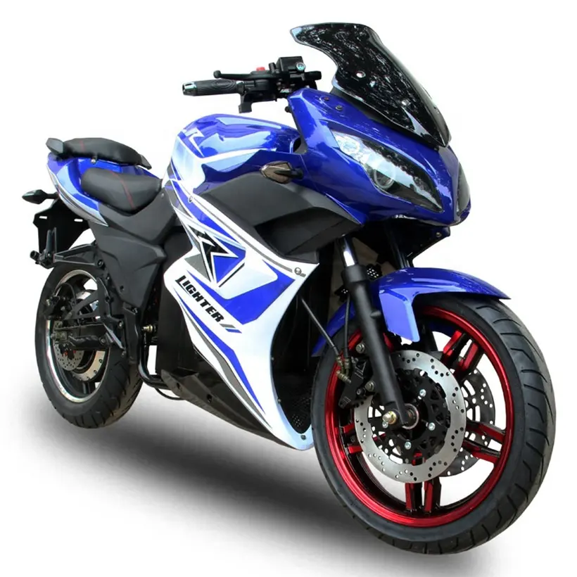 Alta calidad 200cc motocicleta eléctrica con batería de litio para la venta