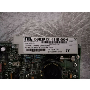 ETEL DSB2P131-111E-000H บอร์ดควบคุมอิเล็กทรอนิกส์สำหรับอุปกรณ์อุตสาหกรรม - Product Image 3