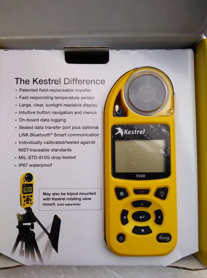 Kestrel 5500 5700 Wind Speed Measuring Instrument - Accurate ...