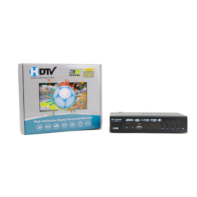 Factory Price Digital Receptor Stable signal Indoor Free Tv Football Channel MPEG4 H264 HD 1080p TV Receiver Set Top Box