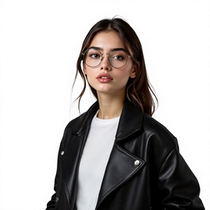 Veste en cuir véritable de haute qualité pour femmes grandes tailles, personnalisable, design camouflage matelassé, doublure en nylon 100% imperméable - Product Image 5