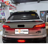 Aileron de toit noir brillant Tim Car Tuning Max pour Audi Q5/SQ5 Sportback 2021-2024 |   Aileron de coffre arrière sans perçage