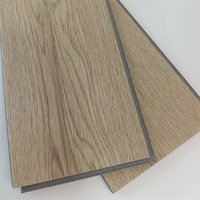 Plancher en vinyle de luxe imperméable et ignifuge, à emboîtement, pour intérieur, composite bois-plastique, clic SPC