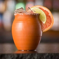 Jarritos mexicains Cantaritos De Barro, verre en terre cuite pour cocktails, tequila, mojitos, tacos avec logo personnalisé