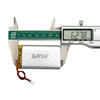 Baterai OEM 953761 2500mAh 3.7V Baterai Lithium Polymer Isi Ulang Li-Po untuk Perangkat Rumah Pintar CE RoHS UN38.3