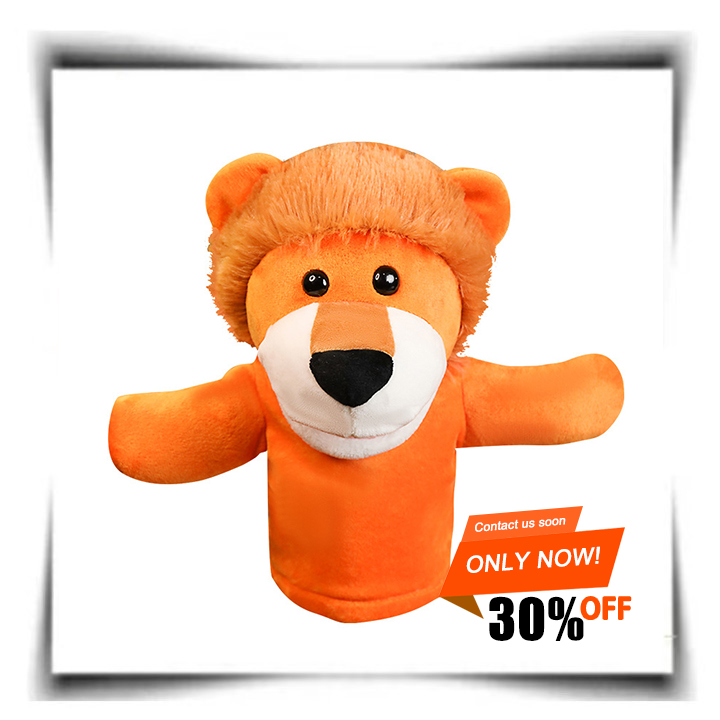 Лидер продаж, милые животные, ручные куклы, Лев, собака, слон, обезьяна, плюшевая игрушка, милое животное, мягкая кукла для детей