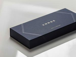 Fabrika doğrudan tedarik özel küçük zarif Lift-off kapak omuz boyun kapak ve taban kutuları hediye paketi <span class=keywords><strong>2</strong></span> adet sert karton kutu - Product Image 3