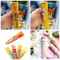 Tube d'emballage en papier kraft personnalisé de 110 ml pour gelée, crème glacée, bâtonnets glacés, Calippo, avec couvercle anti-fuite et design imprimé