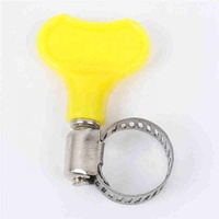 Offre Spéciale 10cs papillon en acier inoxydable Mini Jubilee carburant colliers de serrage Clip Fit 9mm maison matériel outils fixation Clips fournitures