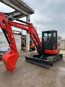 Japón utiliza excavadora Kubota kx163 mini excavadora 6,3 toneladas con bulldozer máquina hidráulica sobre orugas USD mini Kubota kx163 excavadora - Product Image 4