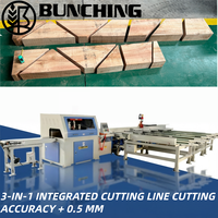 Scie à découper à angle variable CNC, modèle BCW-S-300, alimentation automatique, pour la découpe du bois en structure, précision élevée