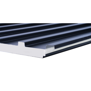 Panel sándwich de techo con aislamiento de aluminio y acero compuesto con núcleo de espuma de <span class=keywords><strong>poliuretano</strong></span>, diseño moderno para uso exterior interior y exterior - Product Image 2