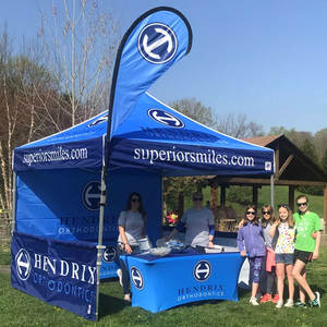 في الهواء الطلق للطي 10X20 مخصص خيمة مظلة 3*6 10X20 قدم الإعلان الترويجي 600D أكسفورد المنبثقة المعرض التجاري خيمة مظلة - Product Image 2