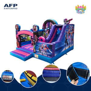 Castello Gonfiabile Commerciale KPOP Demon Hunter per Bambini, Ideale per Feste e Noleggio in Giardino, in PVC - Product Image 2