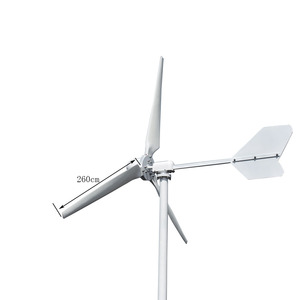 เครื่องกำเนิดไฟฟ้าพลังงานลม FLYXNY 5000w 96v/220v/380v กังหันลมแนวนอน 5KW ใบพัด 2.6 <span class=keywords><strong>เมตร</strong></span> - Product Image 2