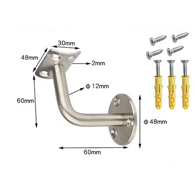 Настенный кронштейн для перил из нержавеющей стали