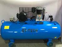 10HP 7.5KW piston compresseur d'air 500 litres réservoir courroie compresseur d'air itallian pompe